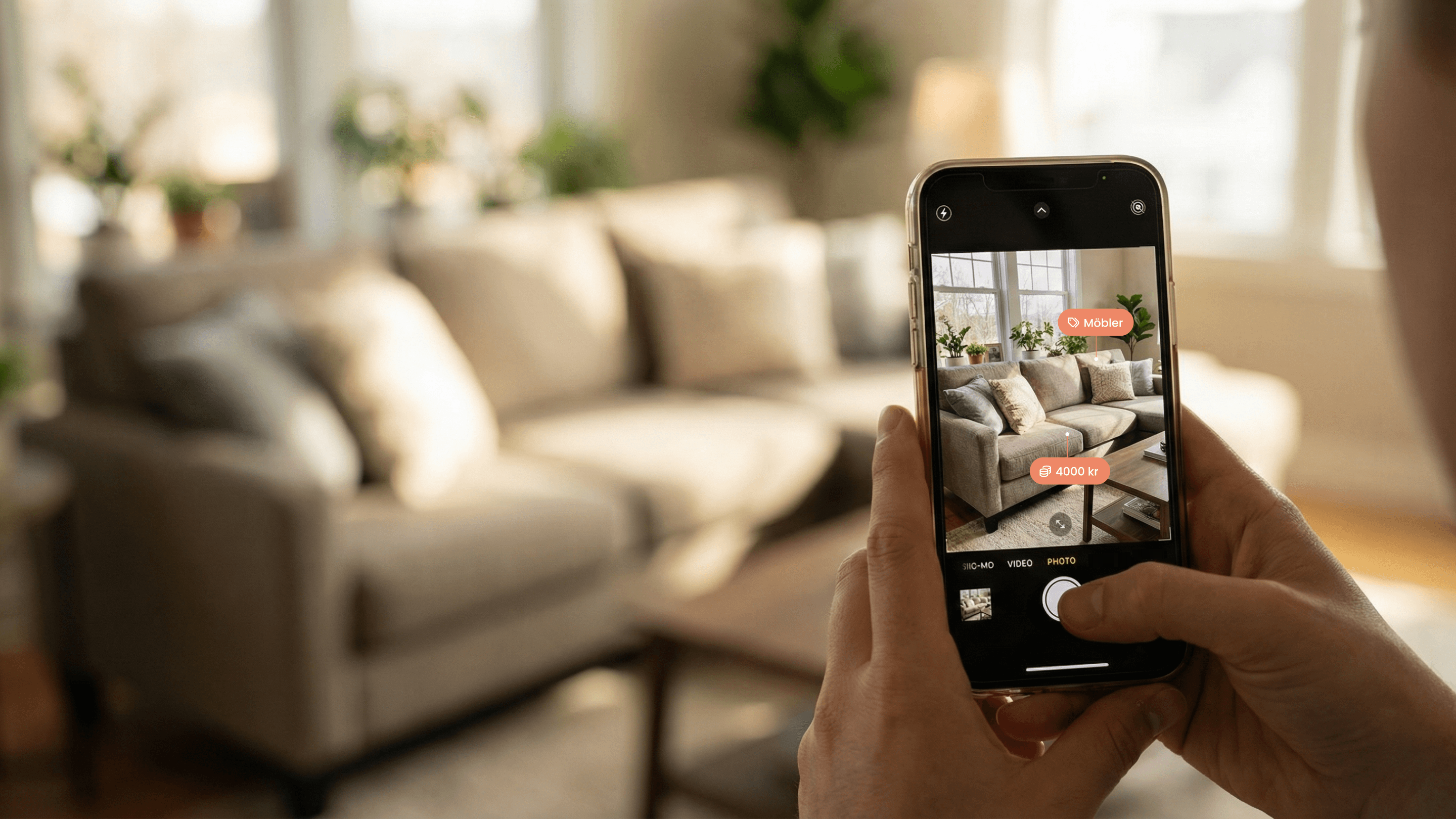 Dinsa app — katalogisera och organisera dina ägodelar